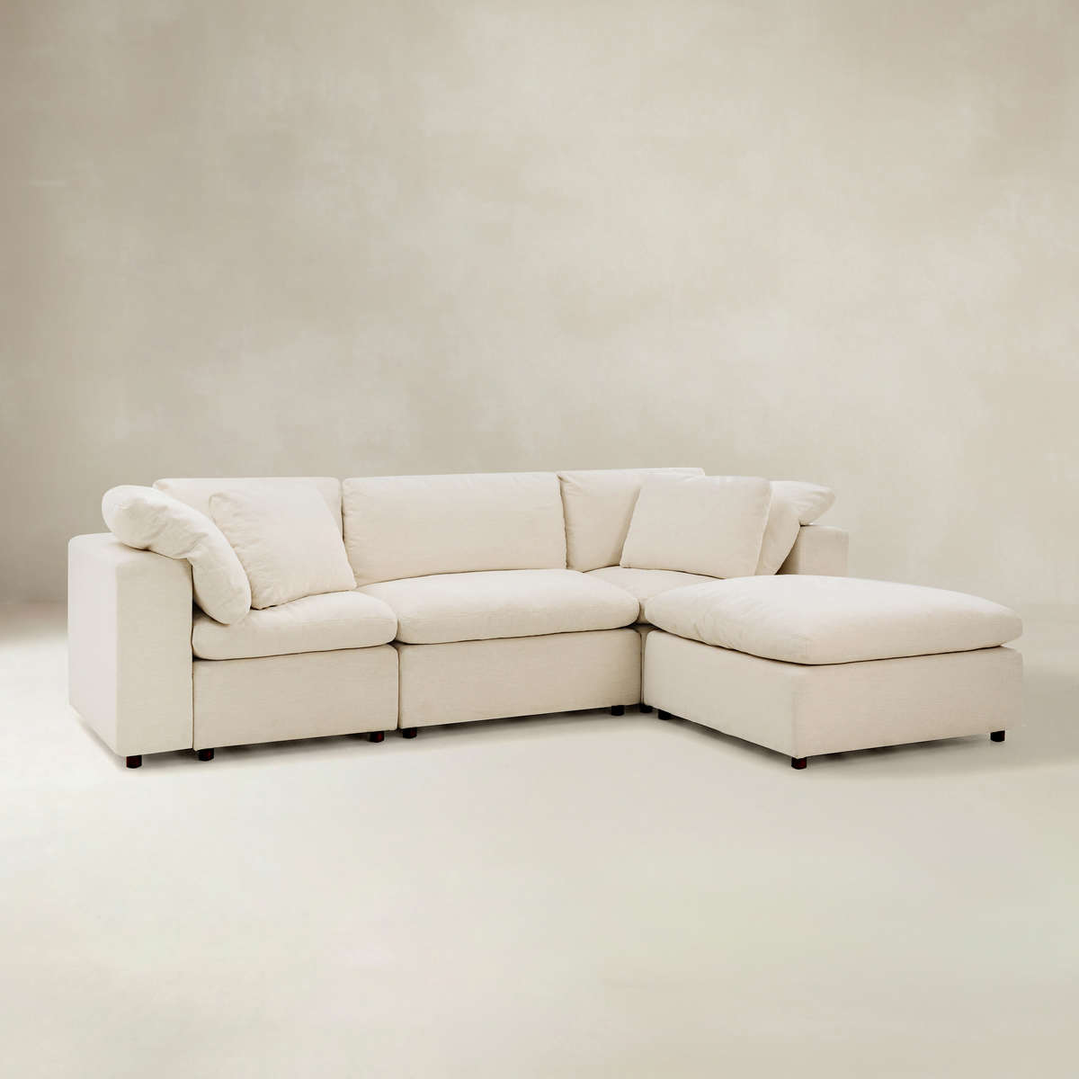 Harmetrix Cloud-Like Down-Blend Sofa with Water-Repellent Fabric
