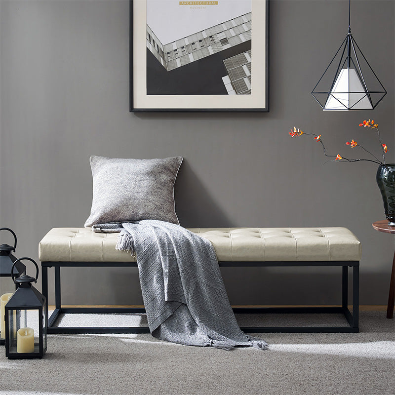Amparo Mid-century Modern Bench - HULALA HOME