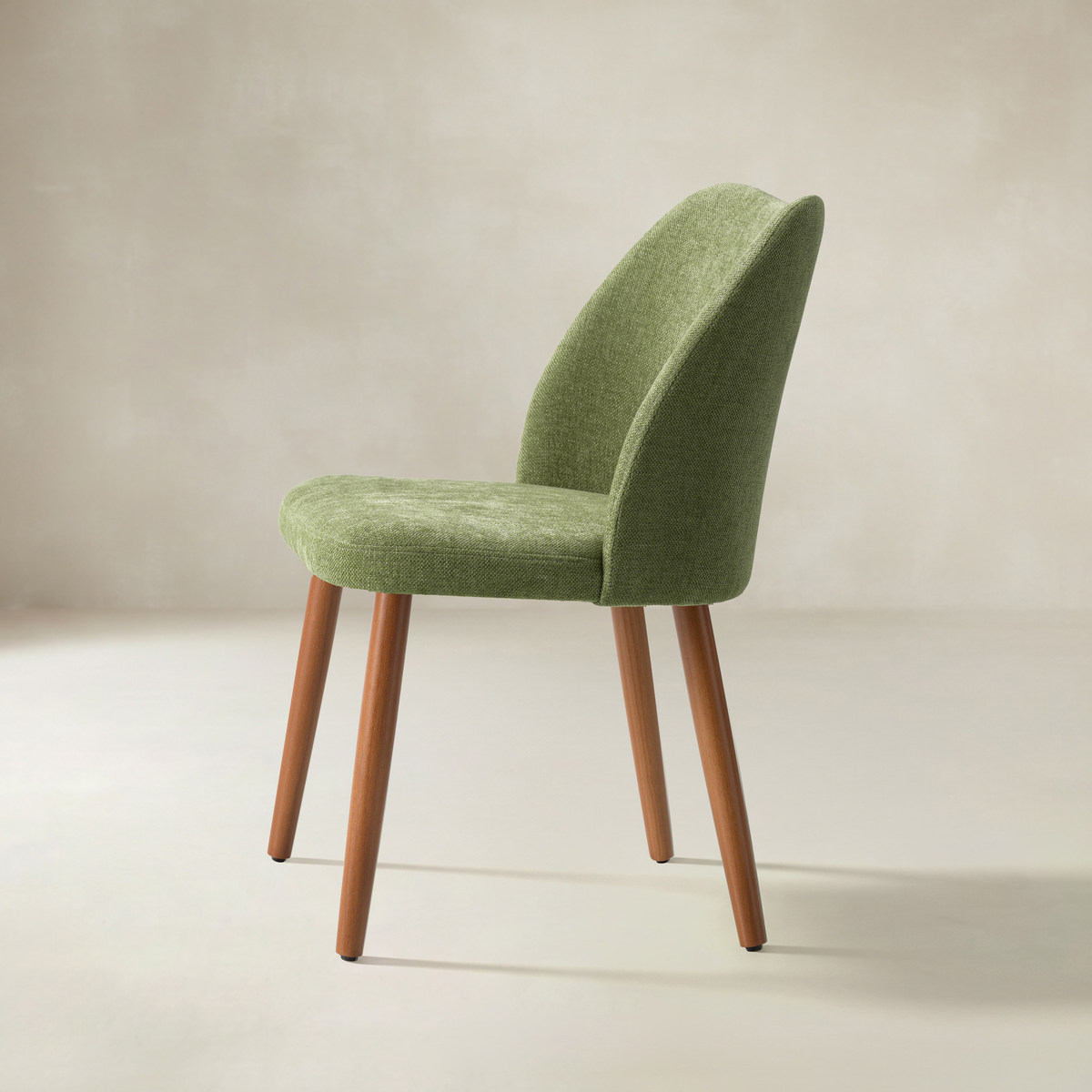 Diana Mid-Century Modern Upholstered Dining Chair,Set of 2