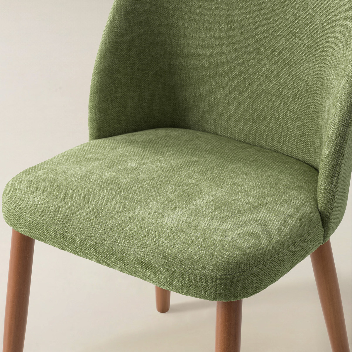 Diana Mid-Century Modern Upholstered Dining Chair,Set of 2