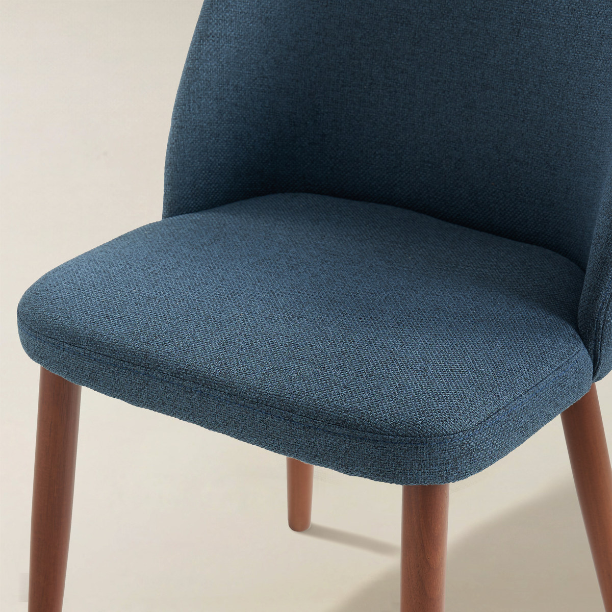 Diana Mid-Century Modern Upholstered Dining Chair,Set of 2