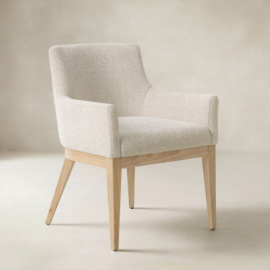 Julia Upholstered Dining Chair with Arms