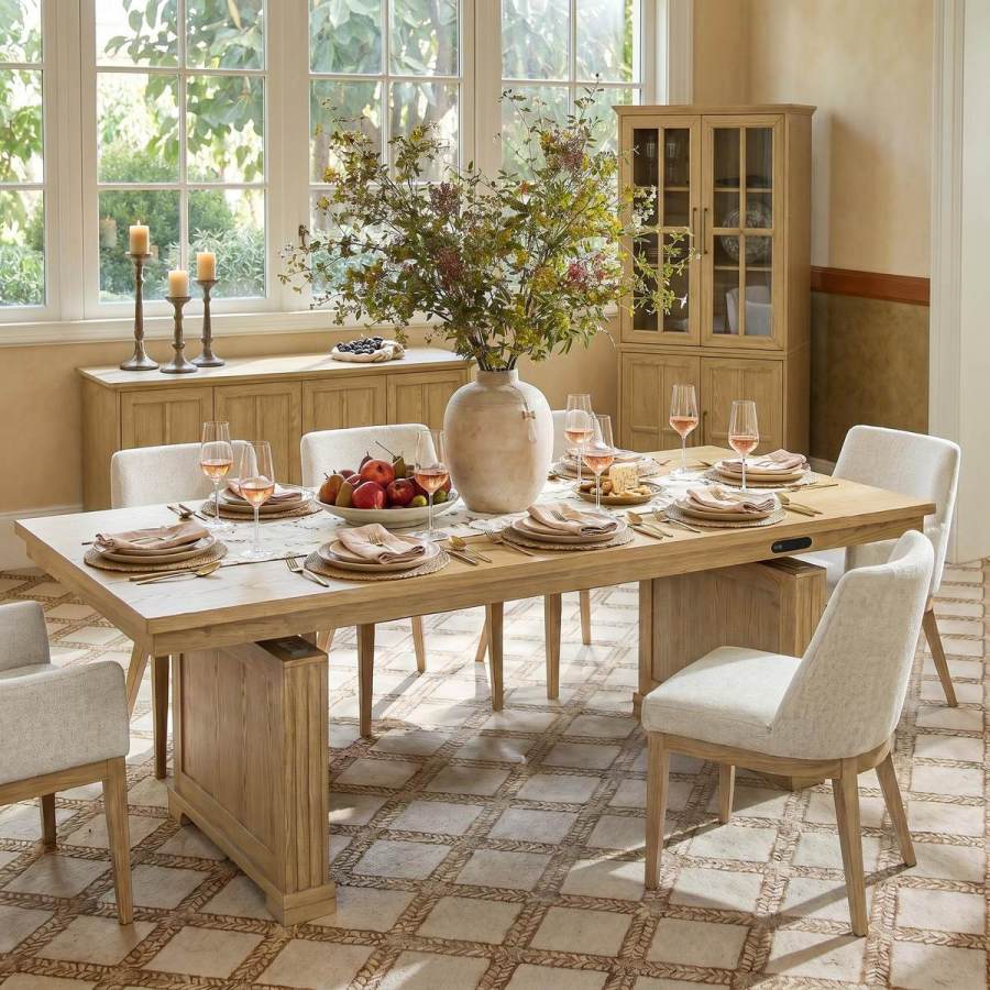 height adjustble dining table 