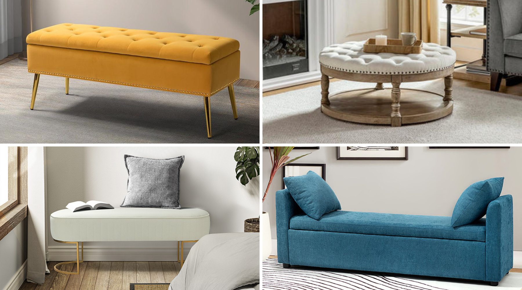 Elevate Your Space: A Guide to Incorporating Benches & Ottomans