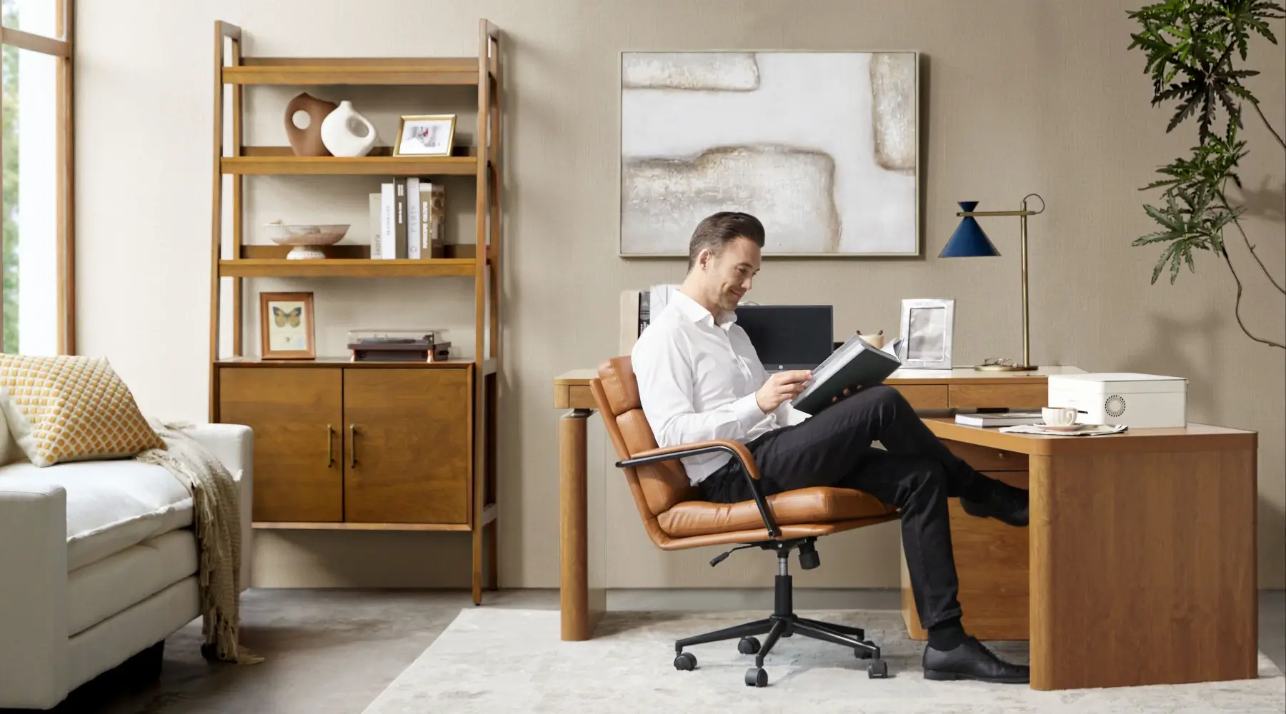 Office Desk Layout: Facing the Window vs. Facing the Wall