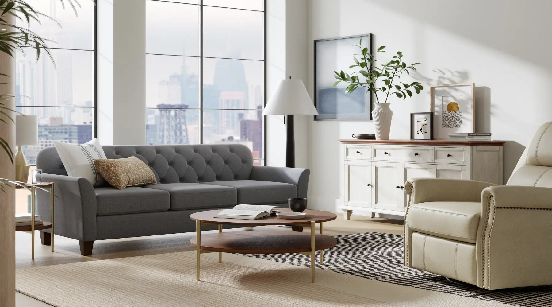 How to Arrange Living Room Furniture in Small Space？