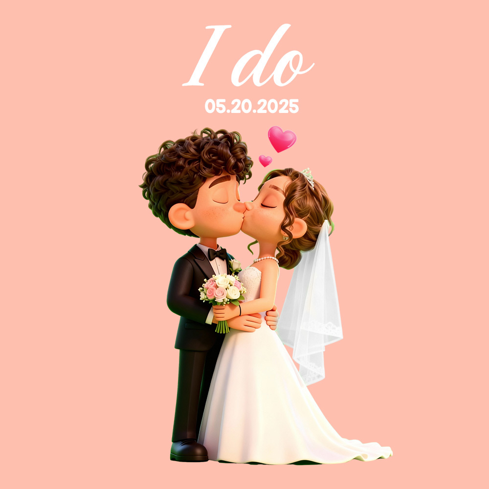 Personalized Cartoon Holograms Lumina Boxes | Holographic Memorial Ornament | Cherish Your Lover’s Memory in Projection