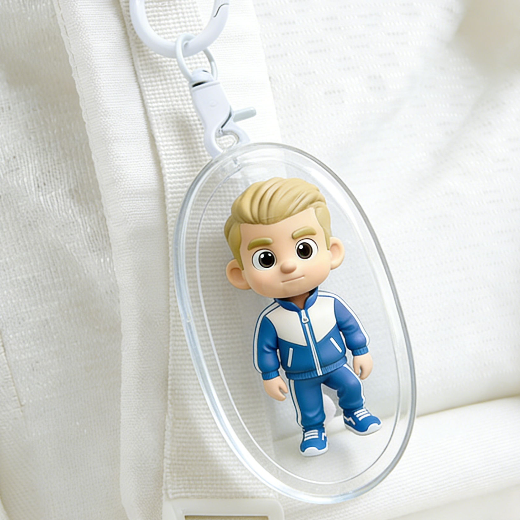 Mini Me 3D Keychain- Turn Your Photo into a Miniature Charm for Bags & Backpacks | KibiFig