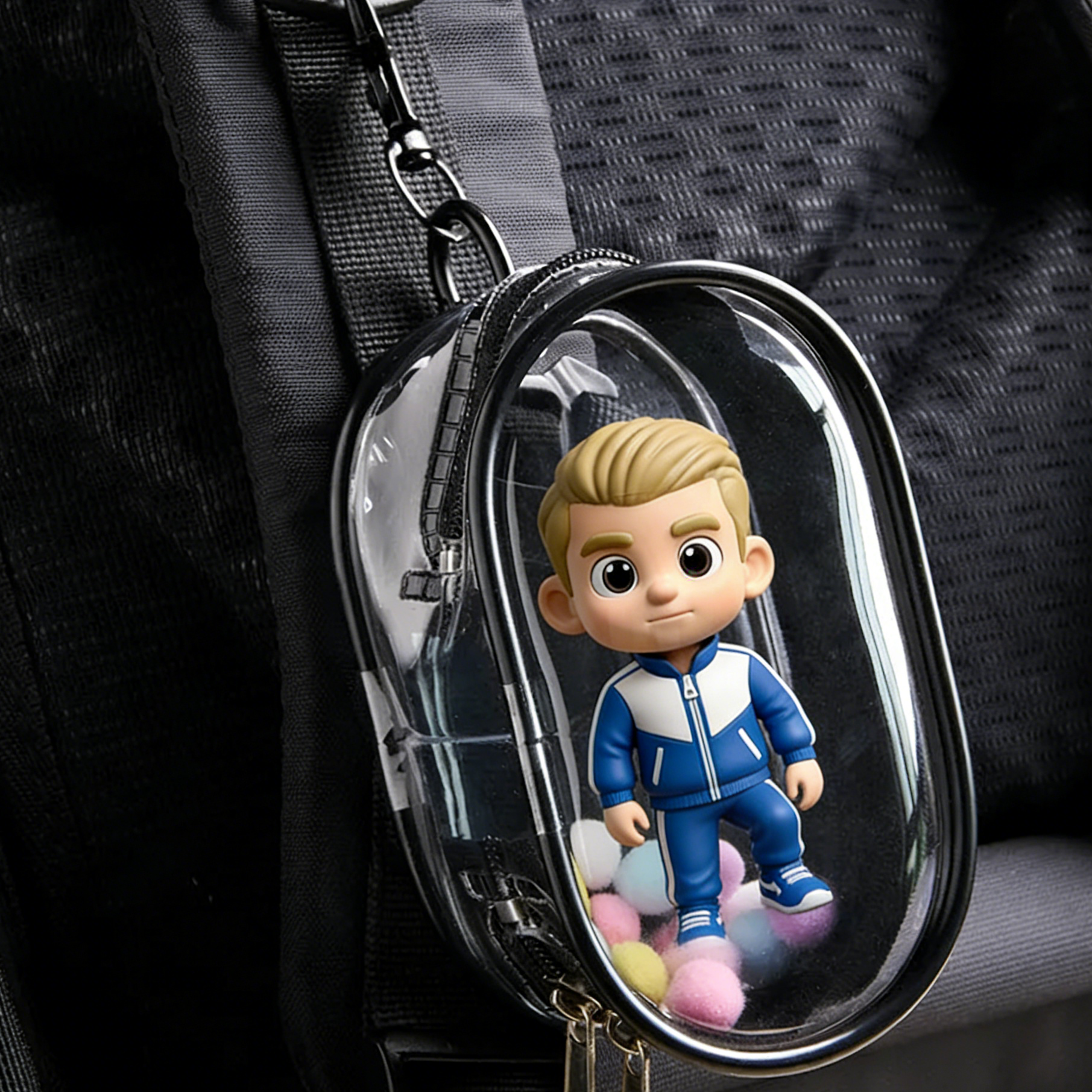 Mini Me 3D Keychain- Turn Your Photo into a Miniature Charm for Bags & Backpacks | KibiFig