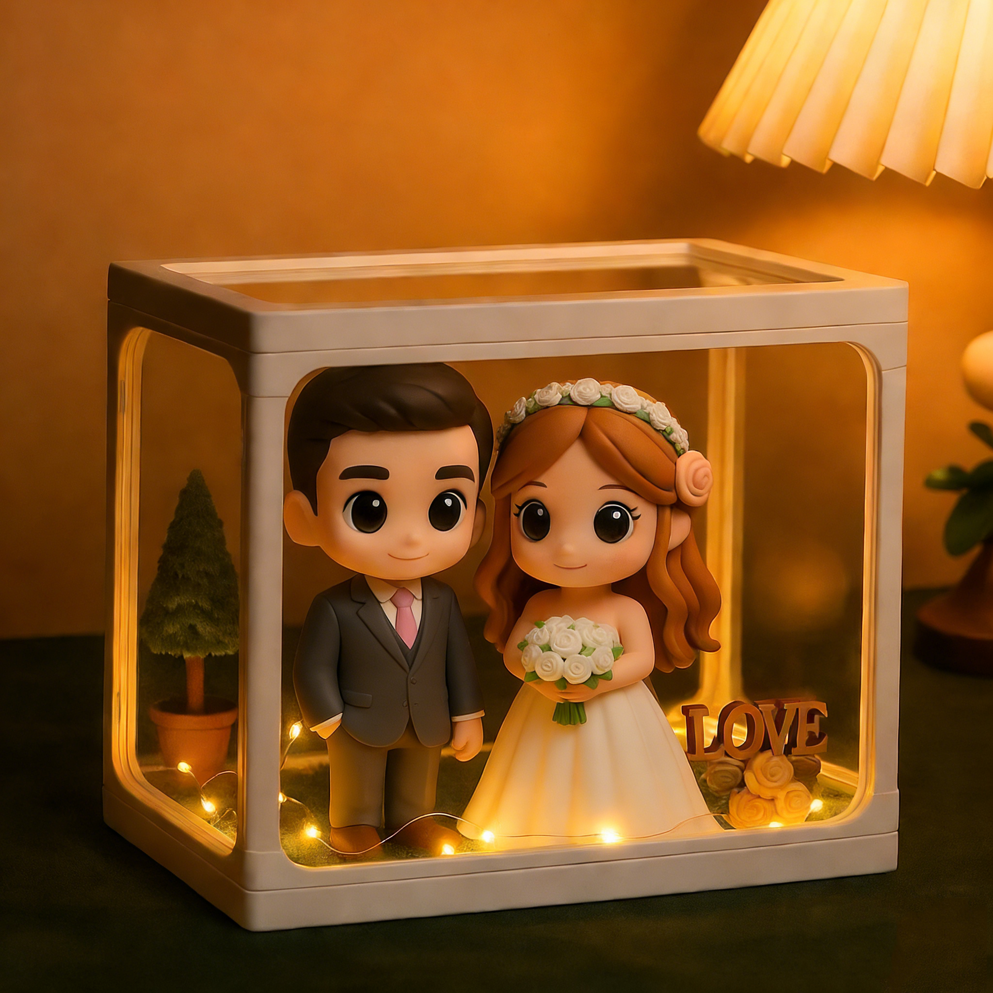 Custom-made freestanding 3D figurines based on your photos – Couple Edition | KibiFig