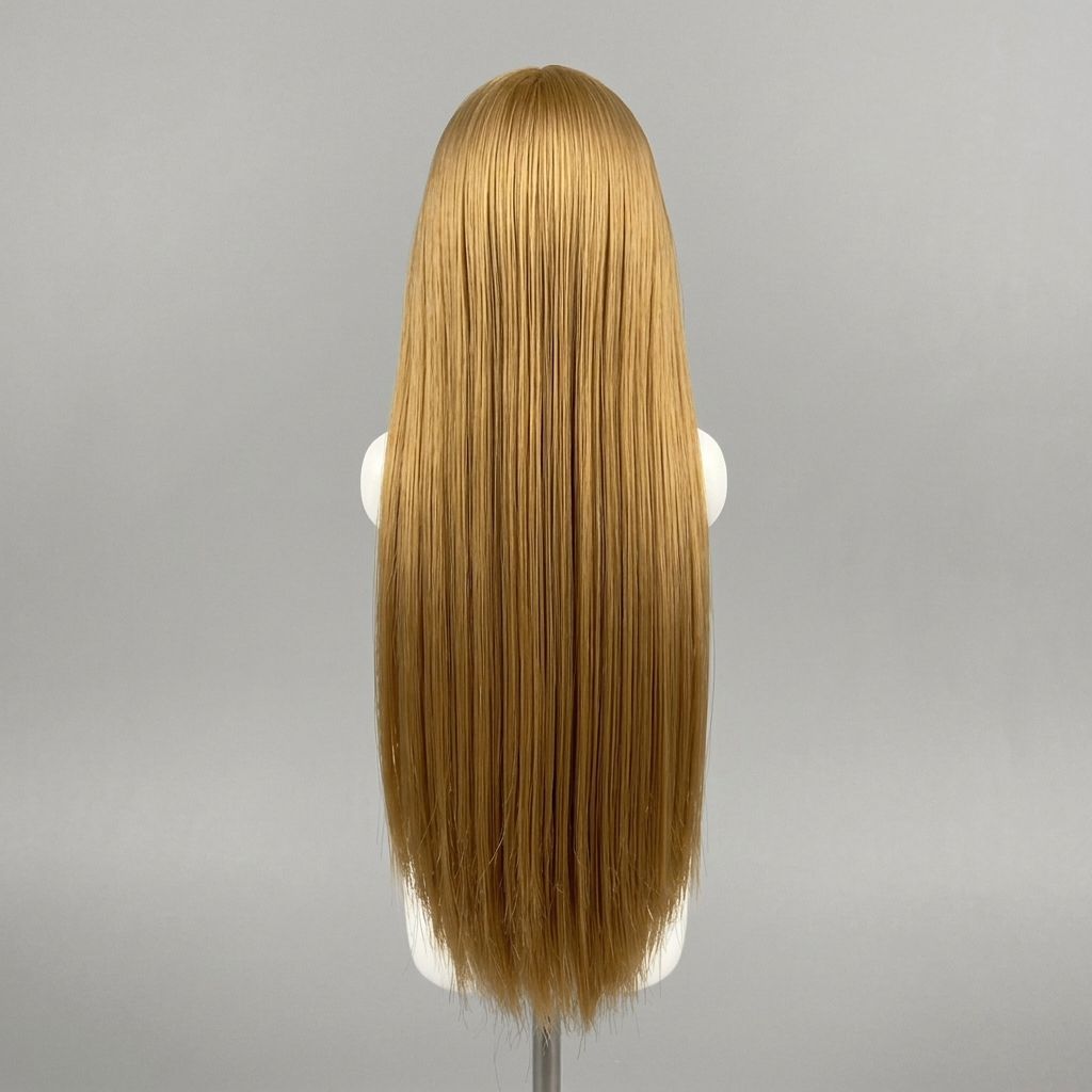 1/6 Scale Articulated Figure Wig – Straight Blonde Hair