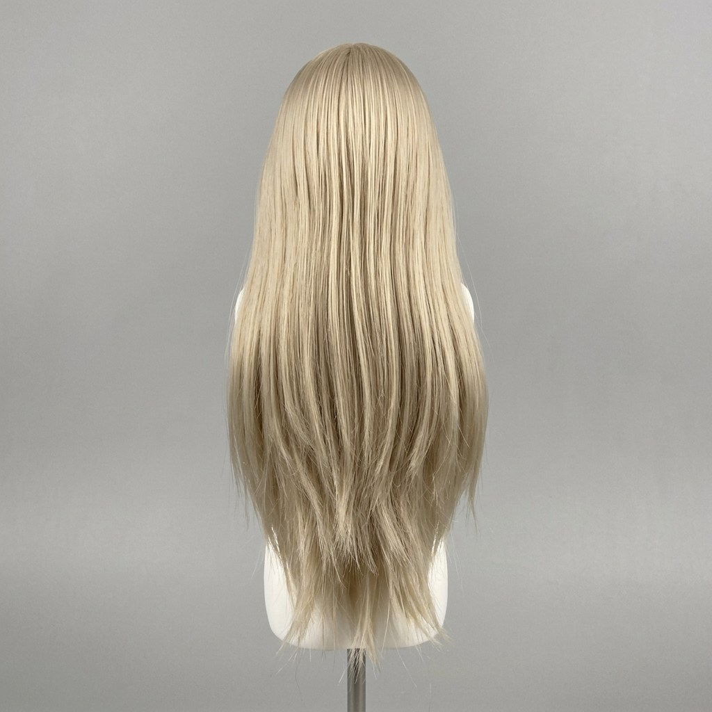 1/6 Scale Female Articulated Figure Wig – Straight Blonde Hair