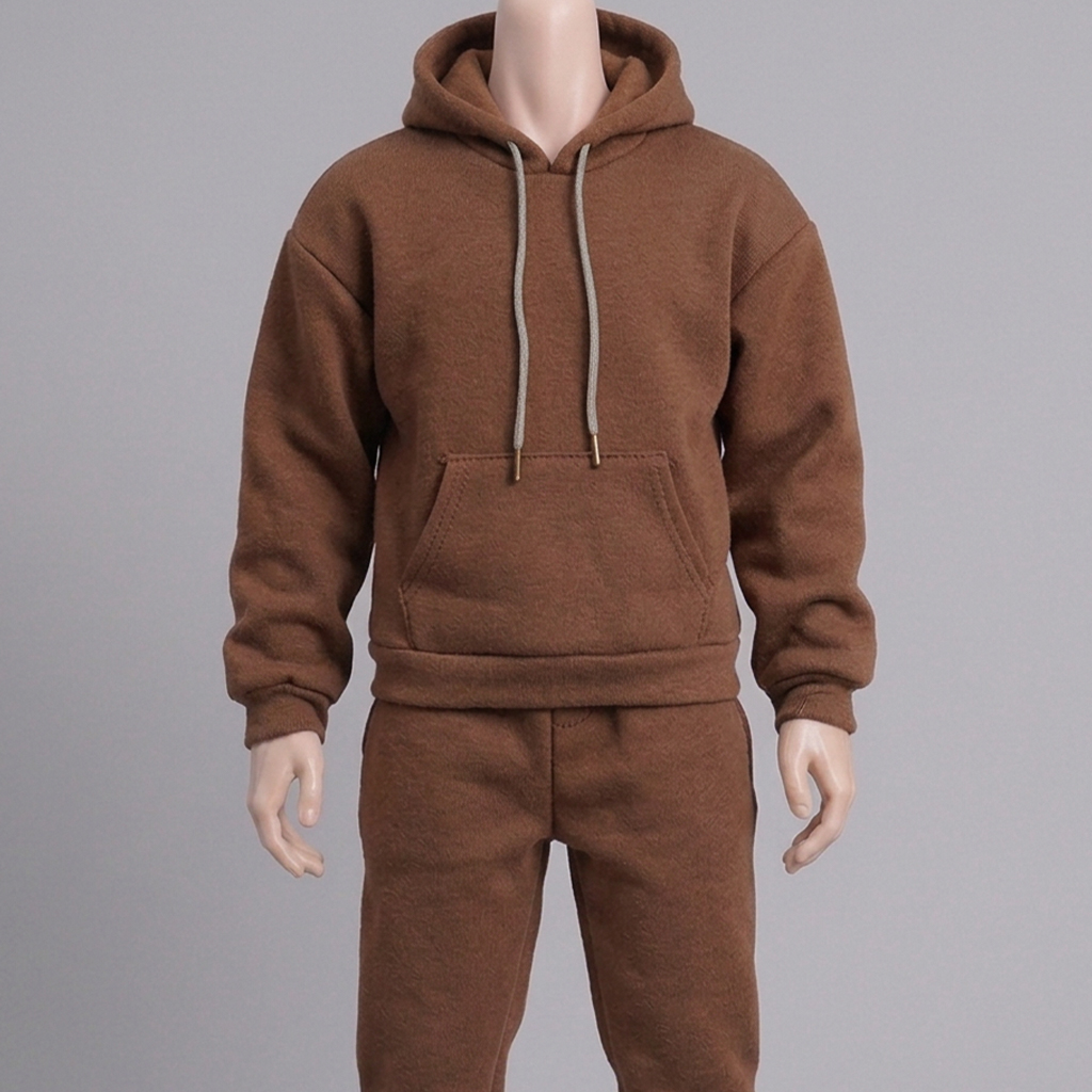 1/6 Scale Articulated Male Figure – Hoodie and Sweatpants