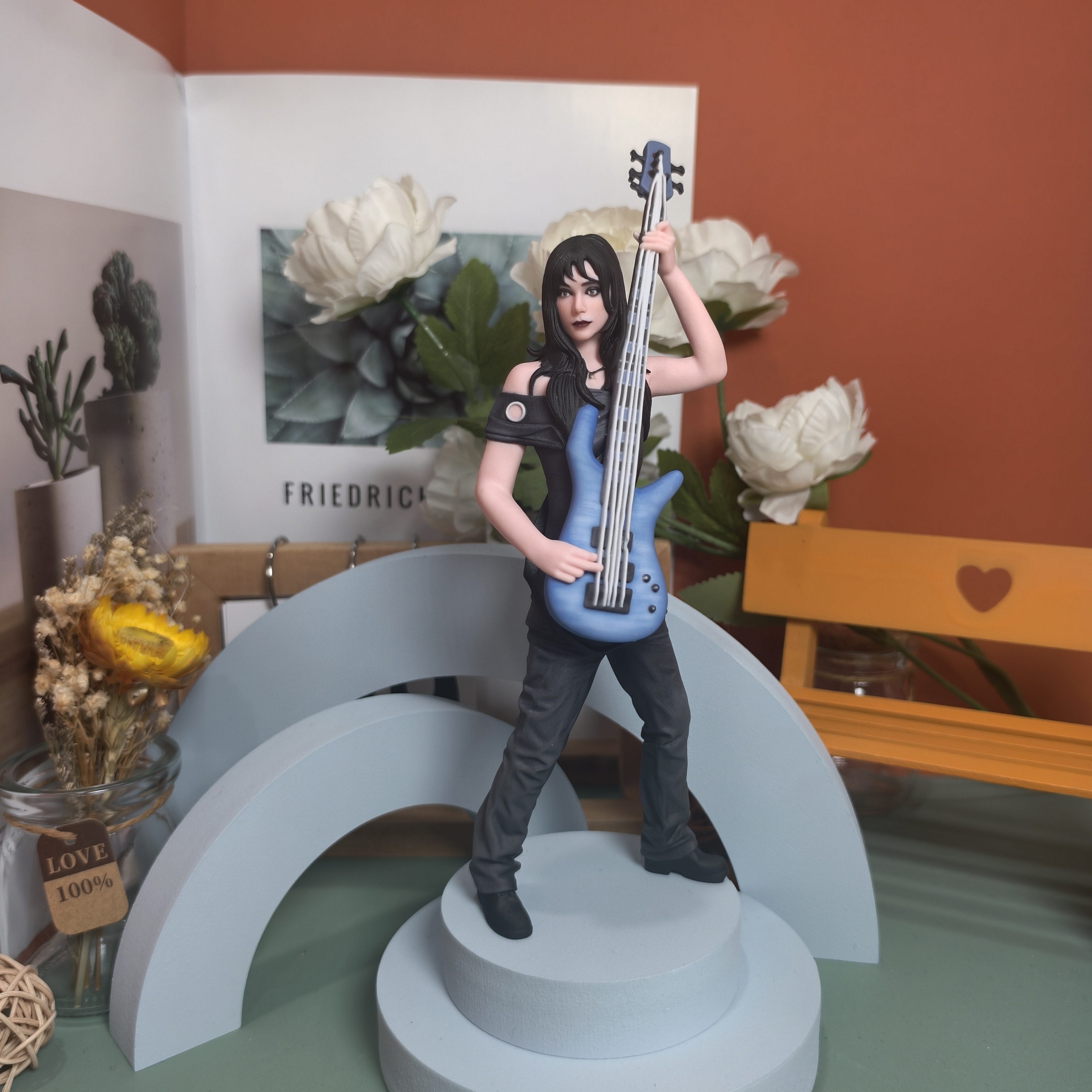 Customized ultra-high-end high-precision restoration 3D printing full-color resin commemorative gift doll Figurine