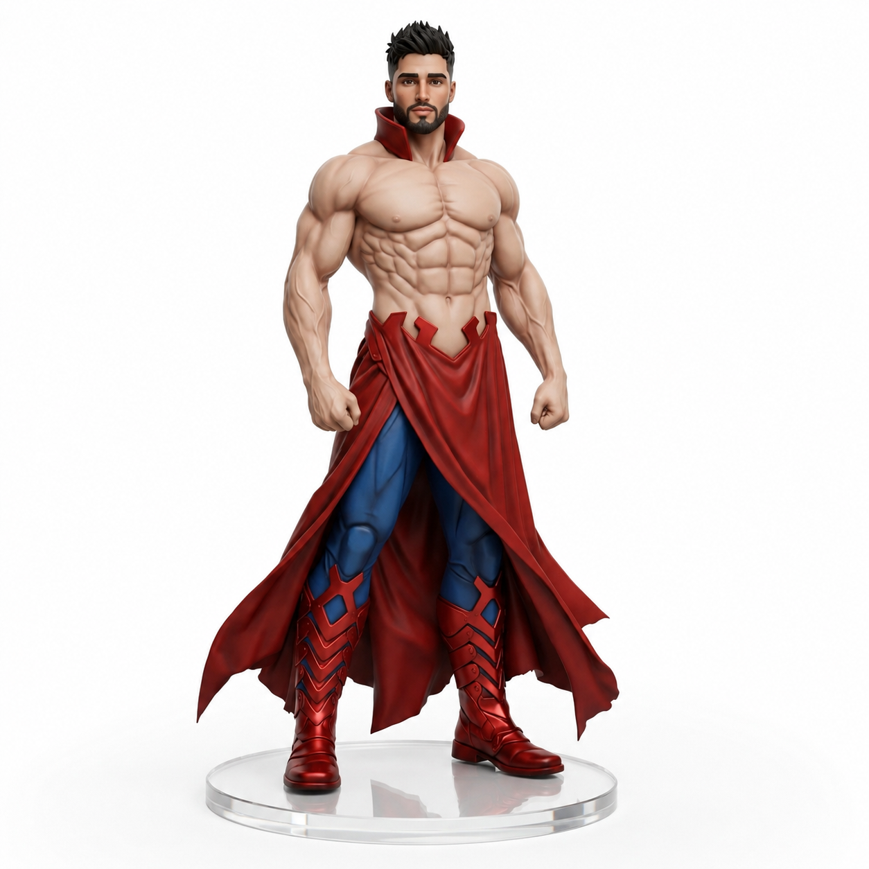 Custom Superhero Face-Swapping 3D Figurines | KibiFig