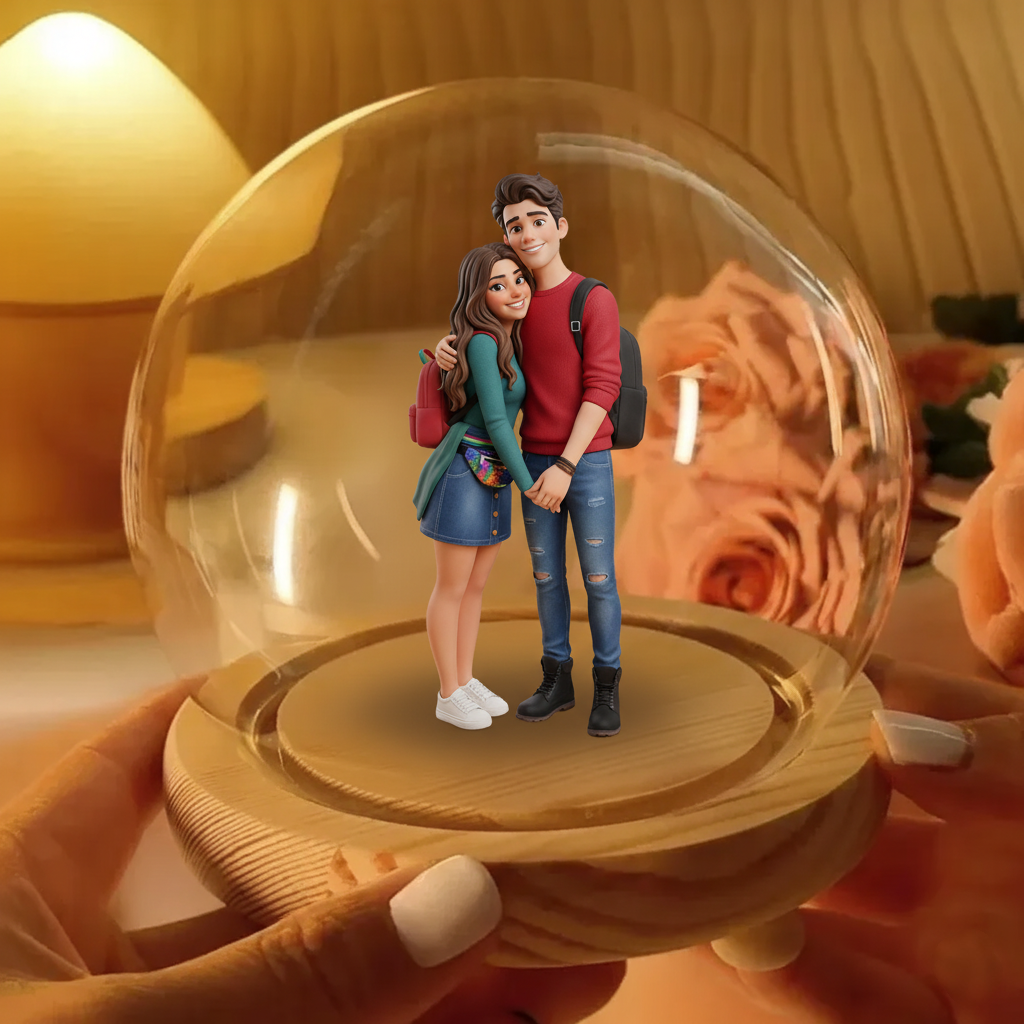 Custom-made freestanding 3D figurines based on your photos – Couple Edition | KibiFig