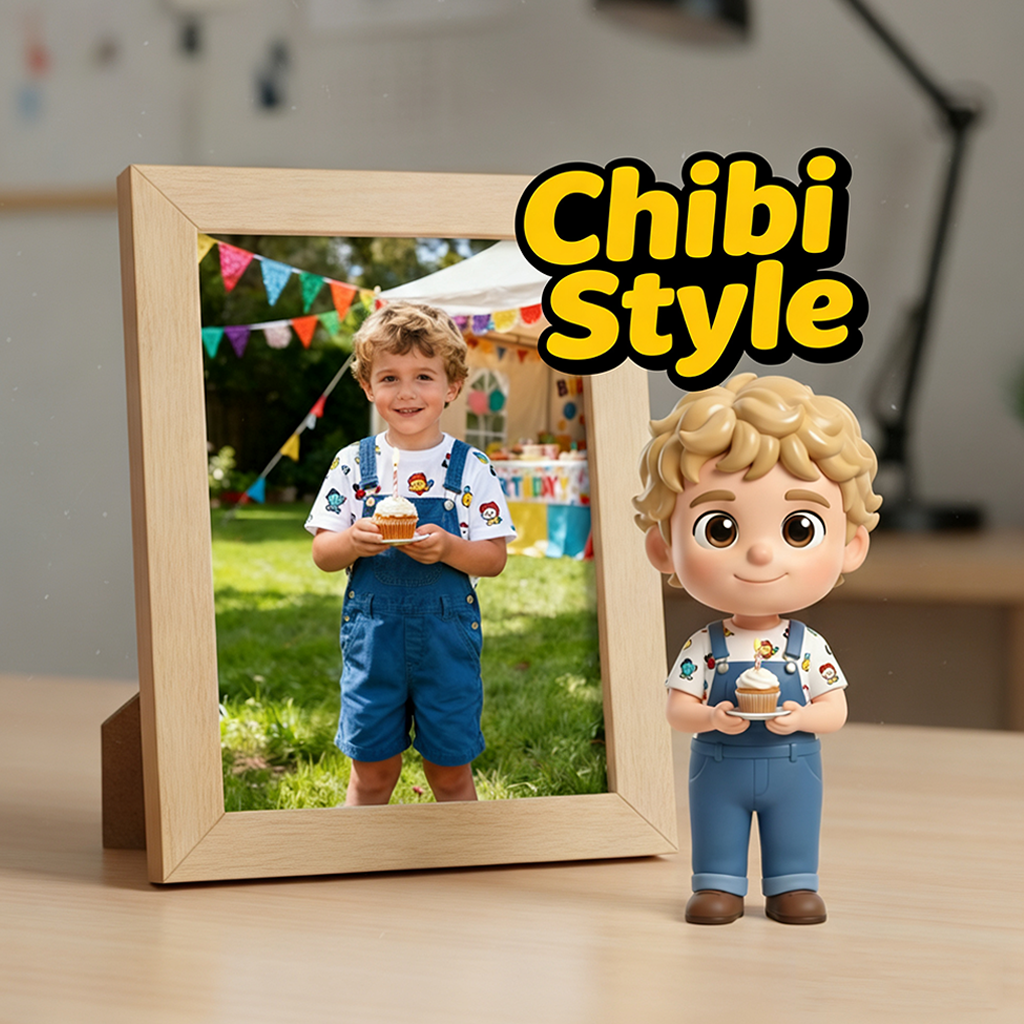 Custom Single Separate Chibi Style 3D Figurine – Professional Edition | KibiFig