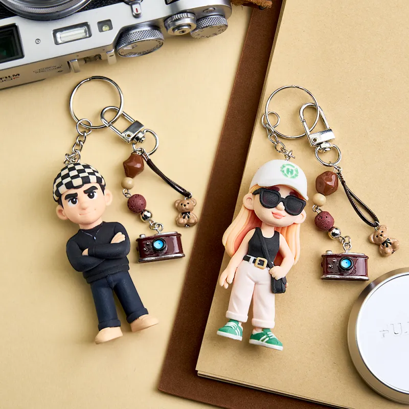 Customize a single, individual chibi-style 3D figurine based on your photo – a keychain – Cute Version | KibiFig