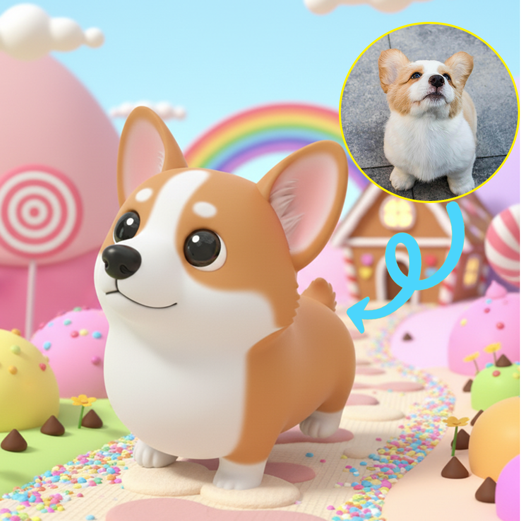 Custom Single Separate Chibi Style 3D Figurine – Professional Edition | KibiFig