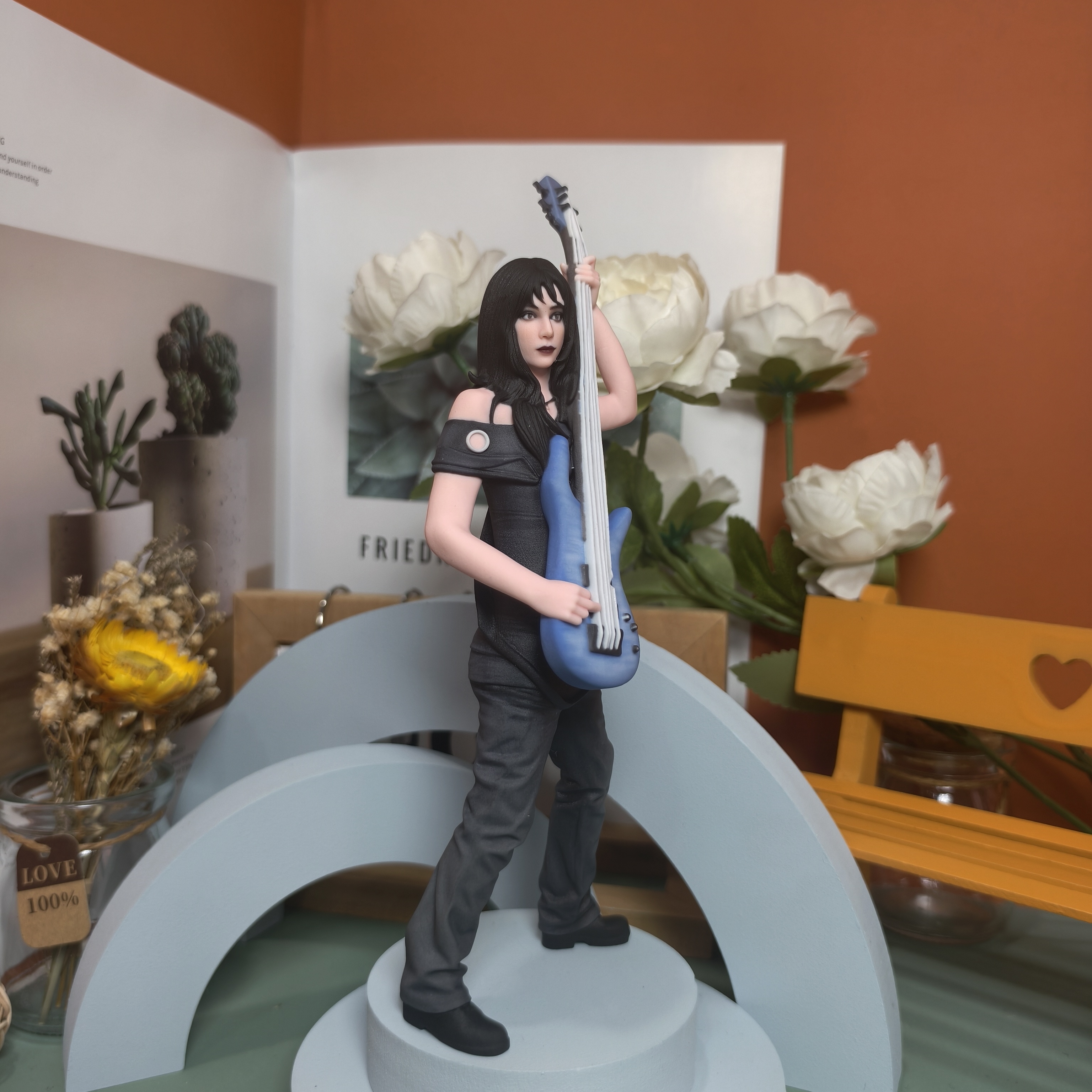 Customized ultra-high-end high-precision restoration 3D printing full-color resin commemorative gift doll Figurine