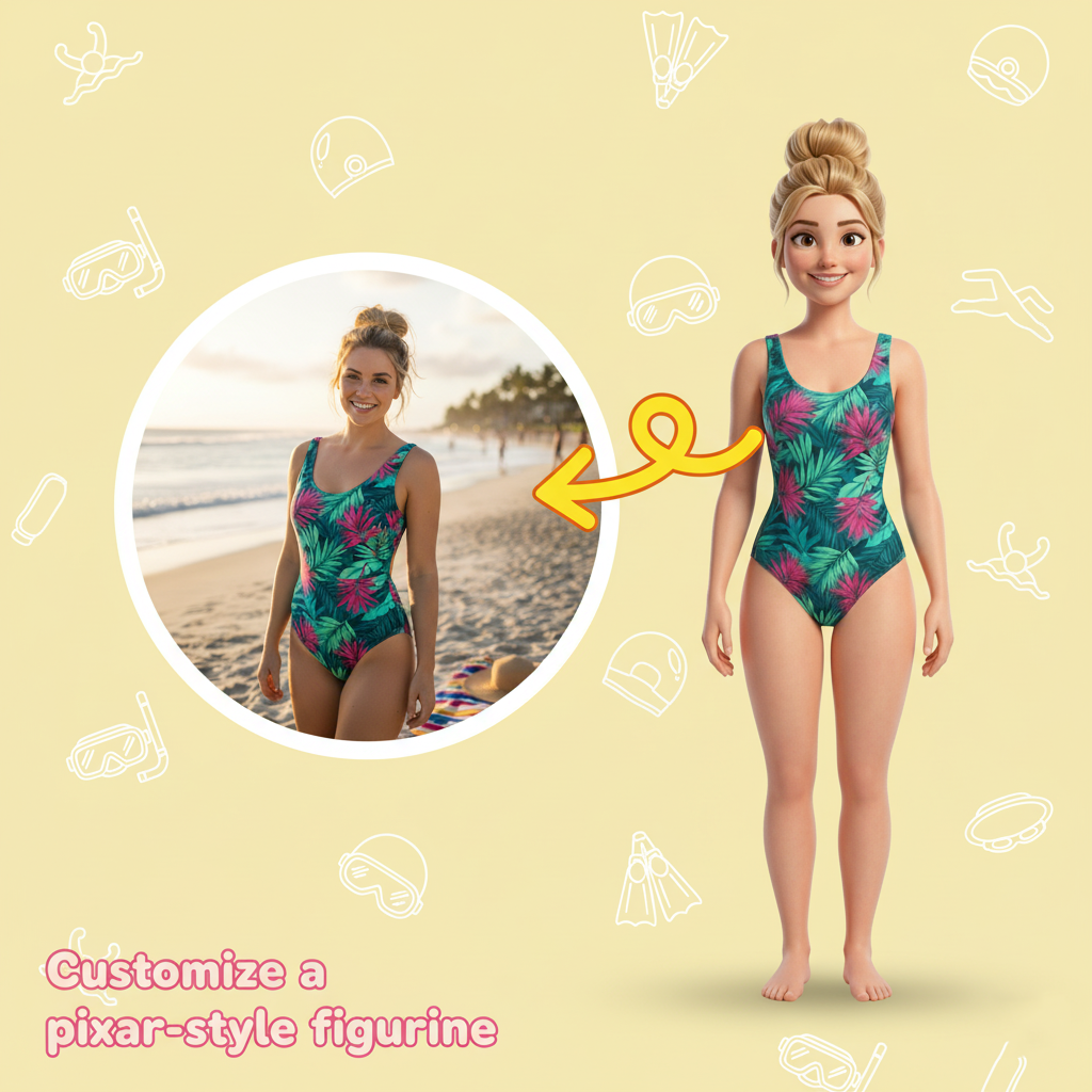 Custom Single Separate Chibi Style 3D Figurine – Professional Edition | KibiFig