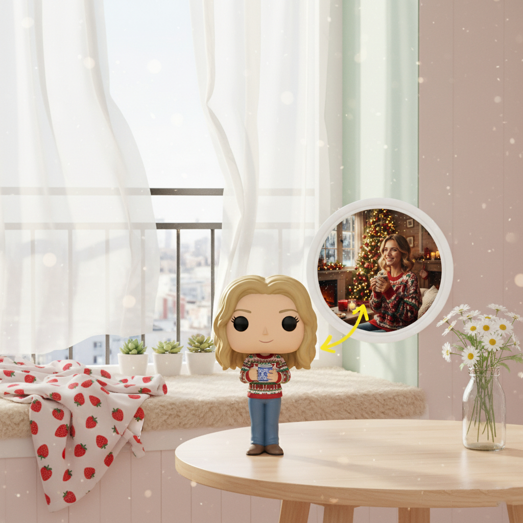 [Copy]Custom Single Separate Chibi Style 3D Figurine From Your Photo – Girl's Birthday Edition – Cute Edition | KibiFig