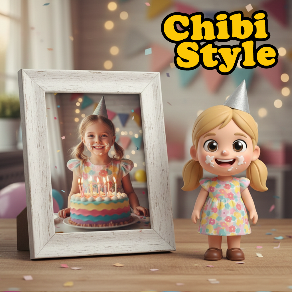 Custom Single Separate Chibi Style 3D Figurine – Professional Edition | KibiFig