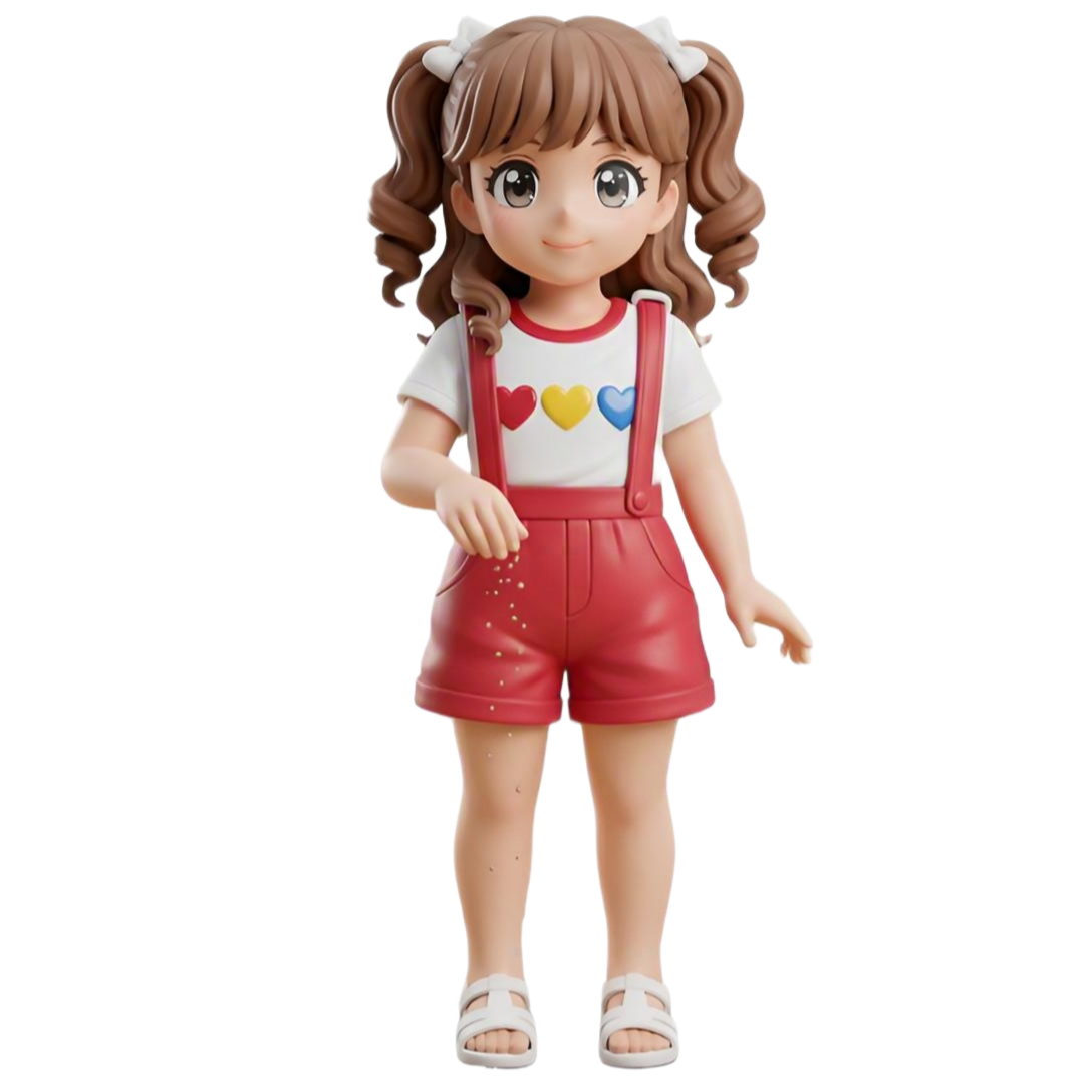Custom Single Separate Chibi Style 3D Figurine – Professional Edition
