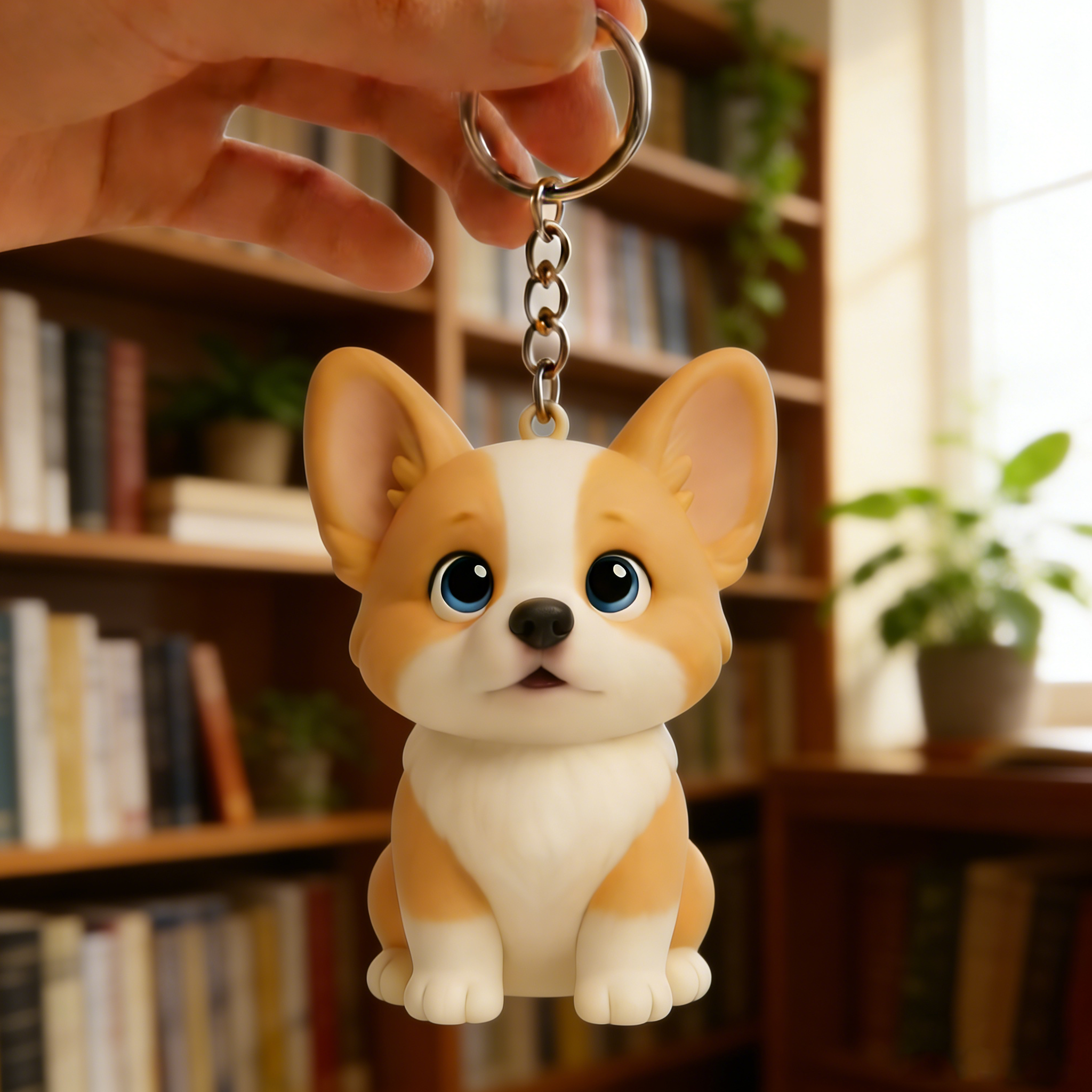 Custom Made 3D Mini Keychain Figure with Your Face Perfect for Gifting | KibiFig