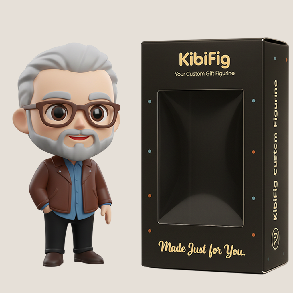 Custom Single Separate Chibi Style 3D Figurine From Your Photo – Senior Edition – Cute Edition | KibiFig