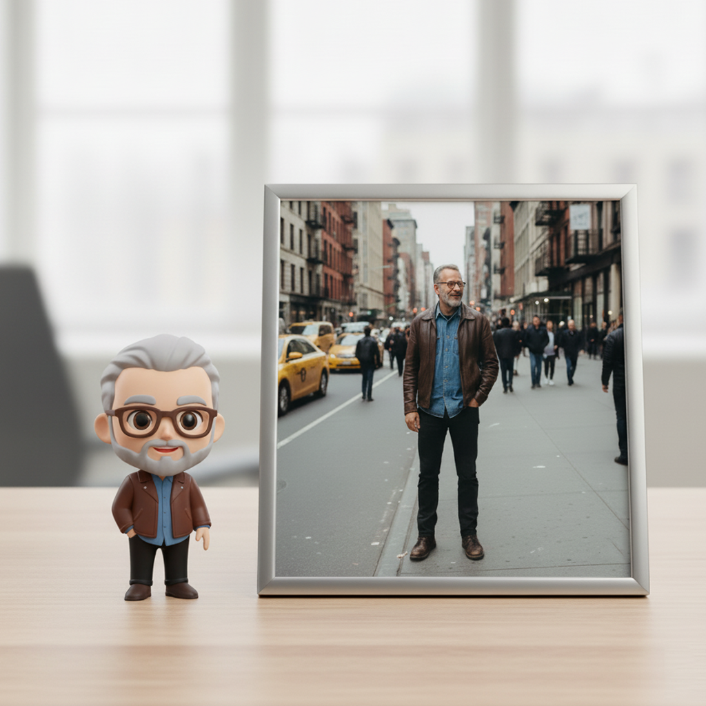 Custom Single Separate Chibi Style 3D Figurine From Your Photo – Senior Edition – Cute Edition | KibiFig