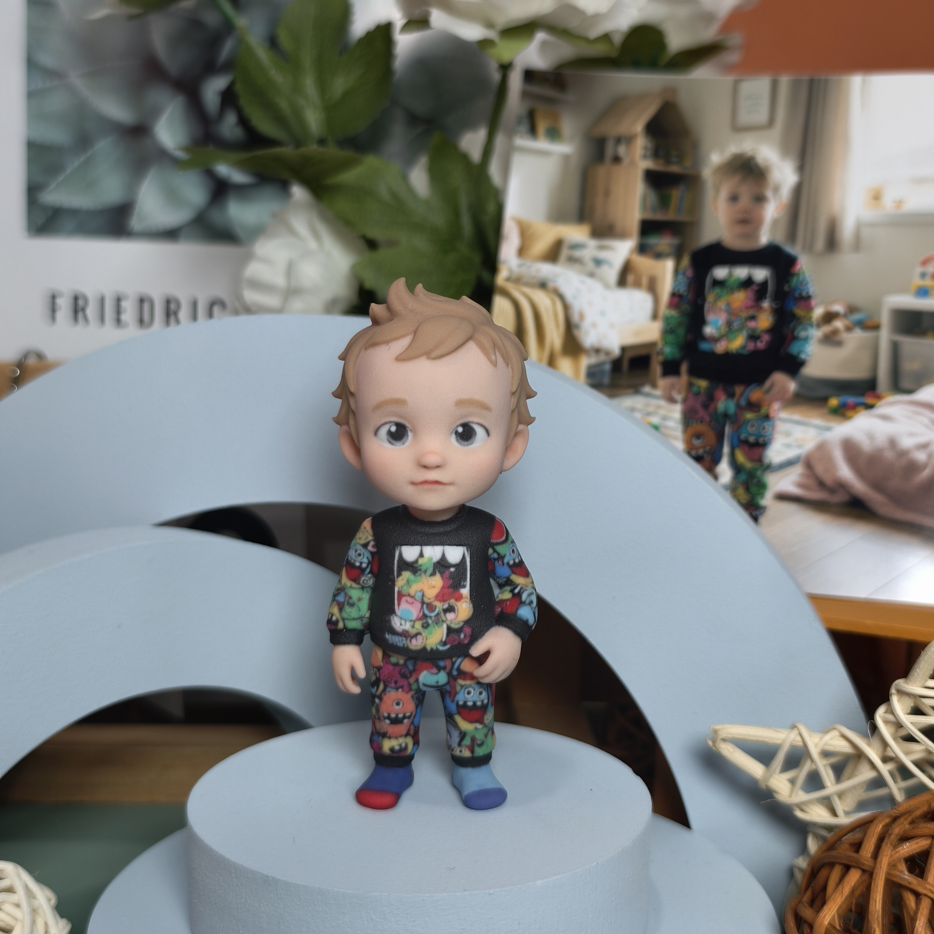 Custom Single Separate Chibi Style 3D Figurine – Professional Edition | KibiFig