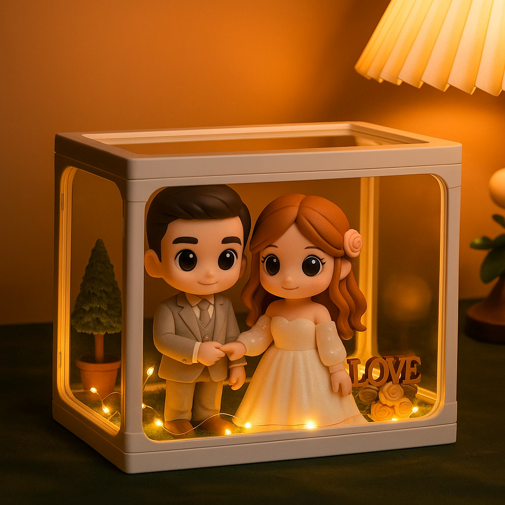 Custom-made freestanding 3D figurines based on your photos – Couple Edition | KibiFig