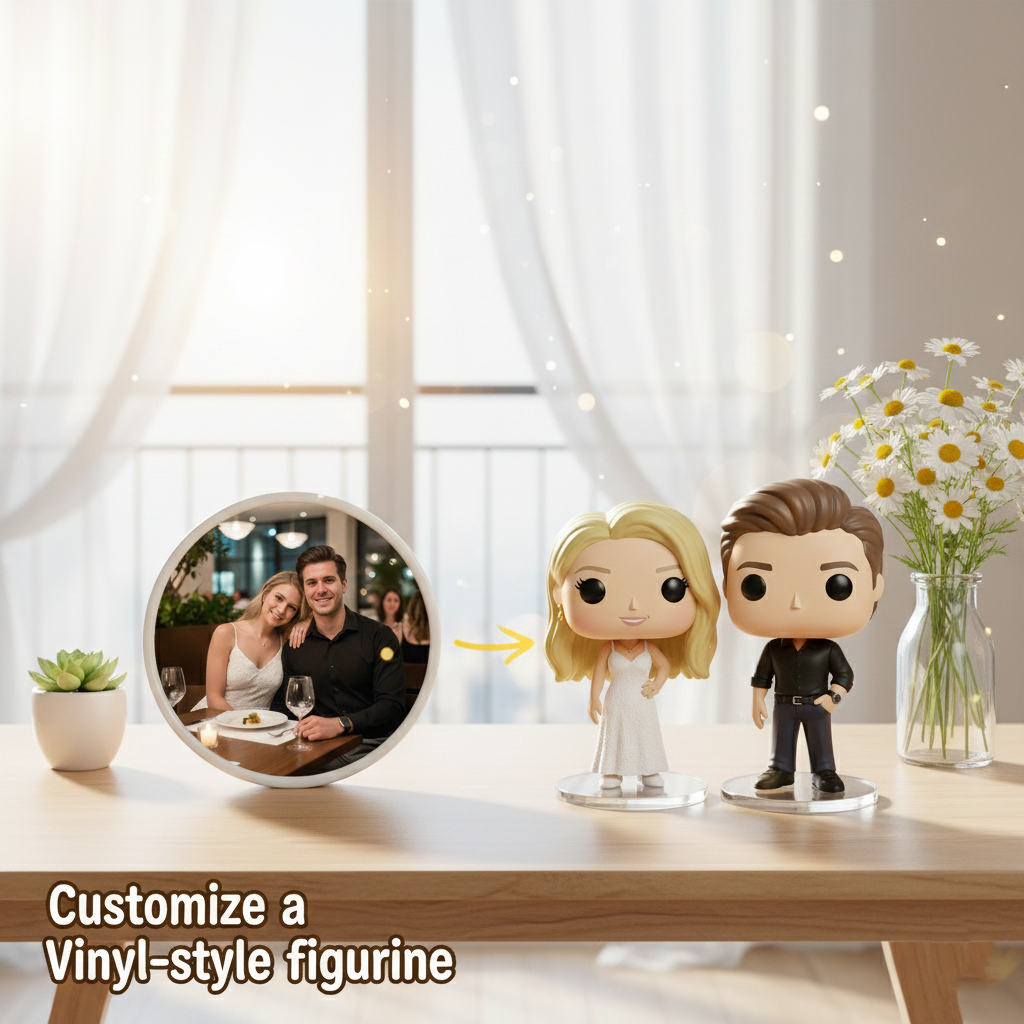 Custom Single Separate Chibi Style 3D Figurine – Professional Edition | KibiFig