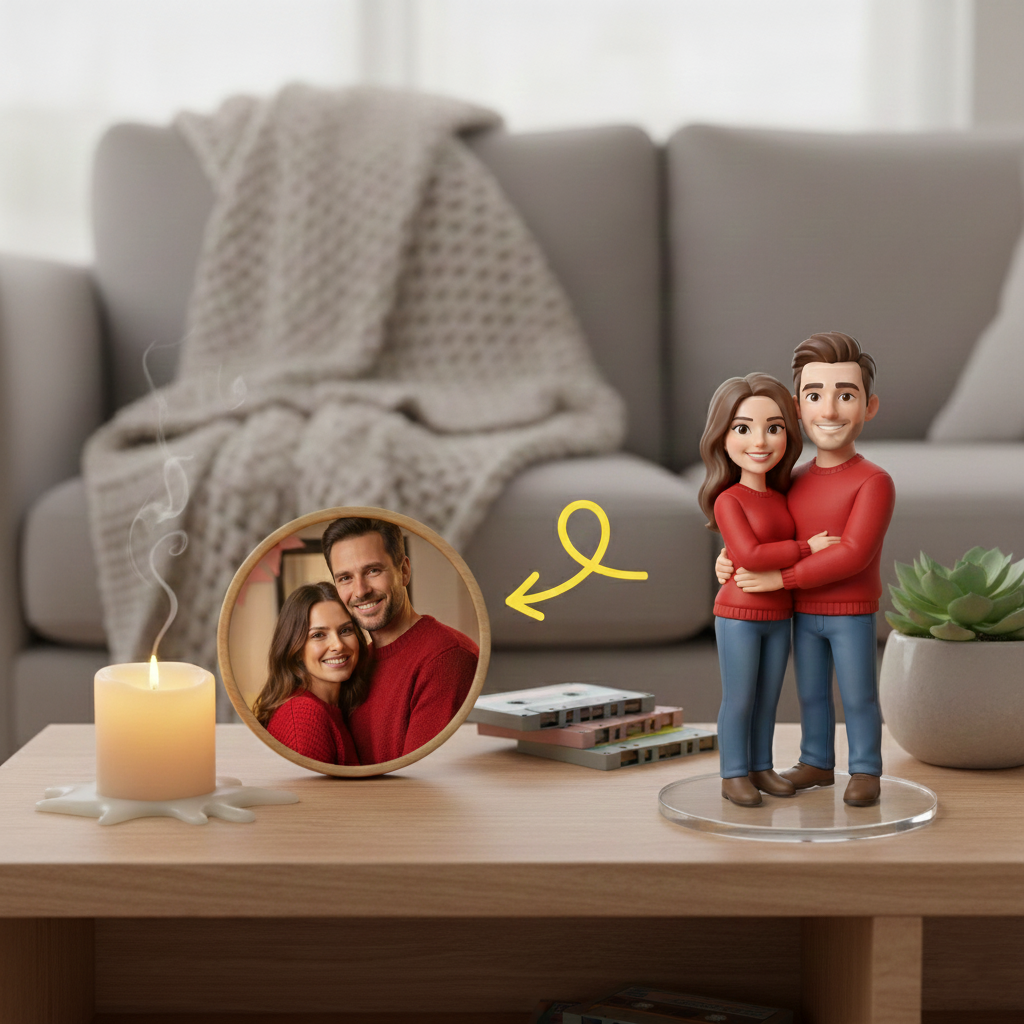 Cute Custom 3D Backpack Figure Made from Your Photo Ideal for Back to School Gifts | KibiFig