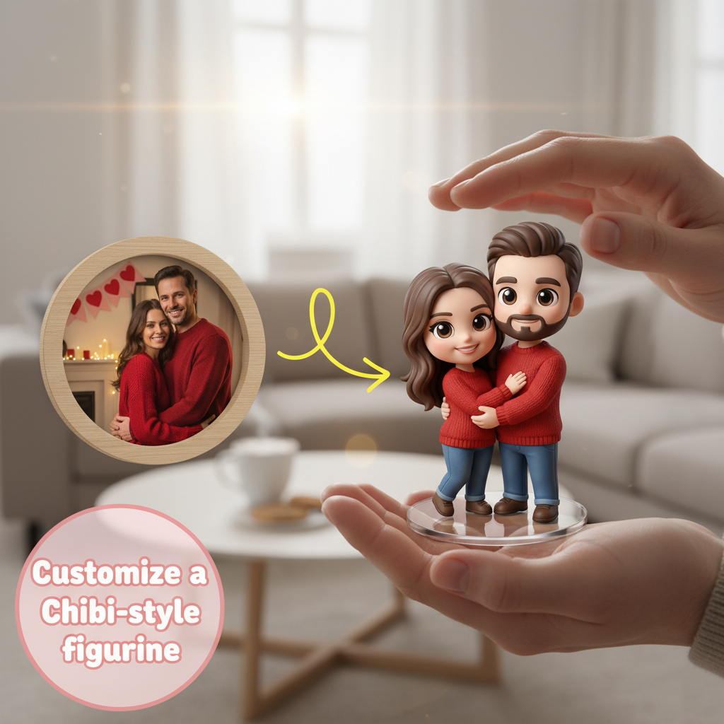 Cute Custom 3D Backpack Figure Made from Your Photo Ideal for Back to School Gifts | KibiFig