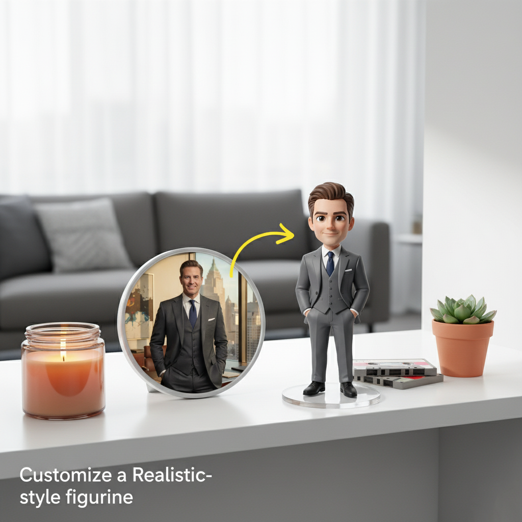 Custom Single Separate Chibi Style 3D Figurine – Professional Edition | KibiFig