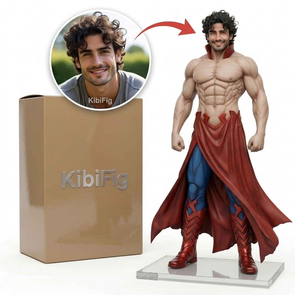 Custom Superhero Face-Swapping 3D Figurines | KibiFig