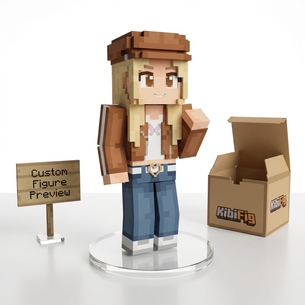 KibiFig Custom Pixels-Style 3D Figures – Pro Version | KibiFig