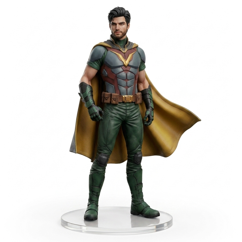 Custom Superhero Face-Swapping 3D Figurines | KibiFig