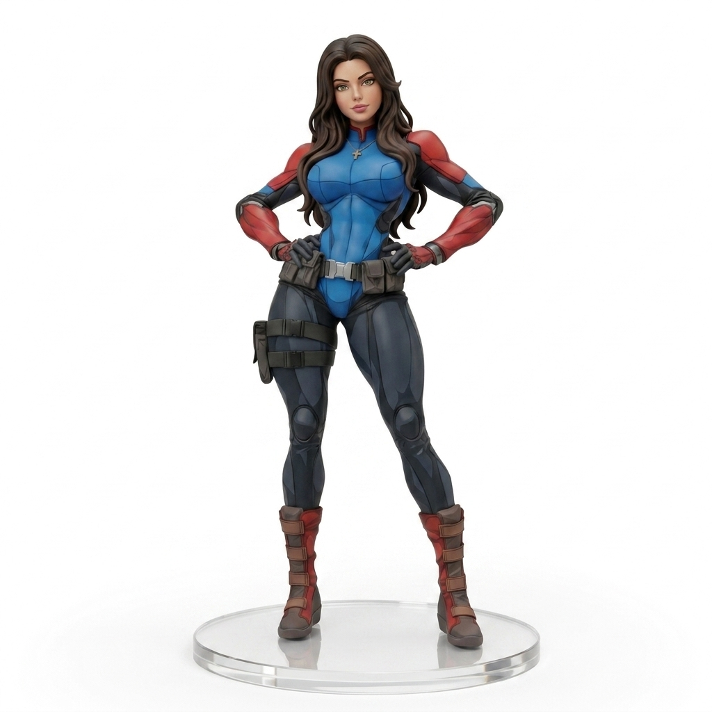Custom Superhero Face-Swapping 3D Figurines | KibiFig