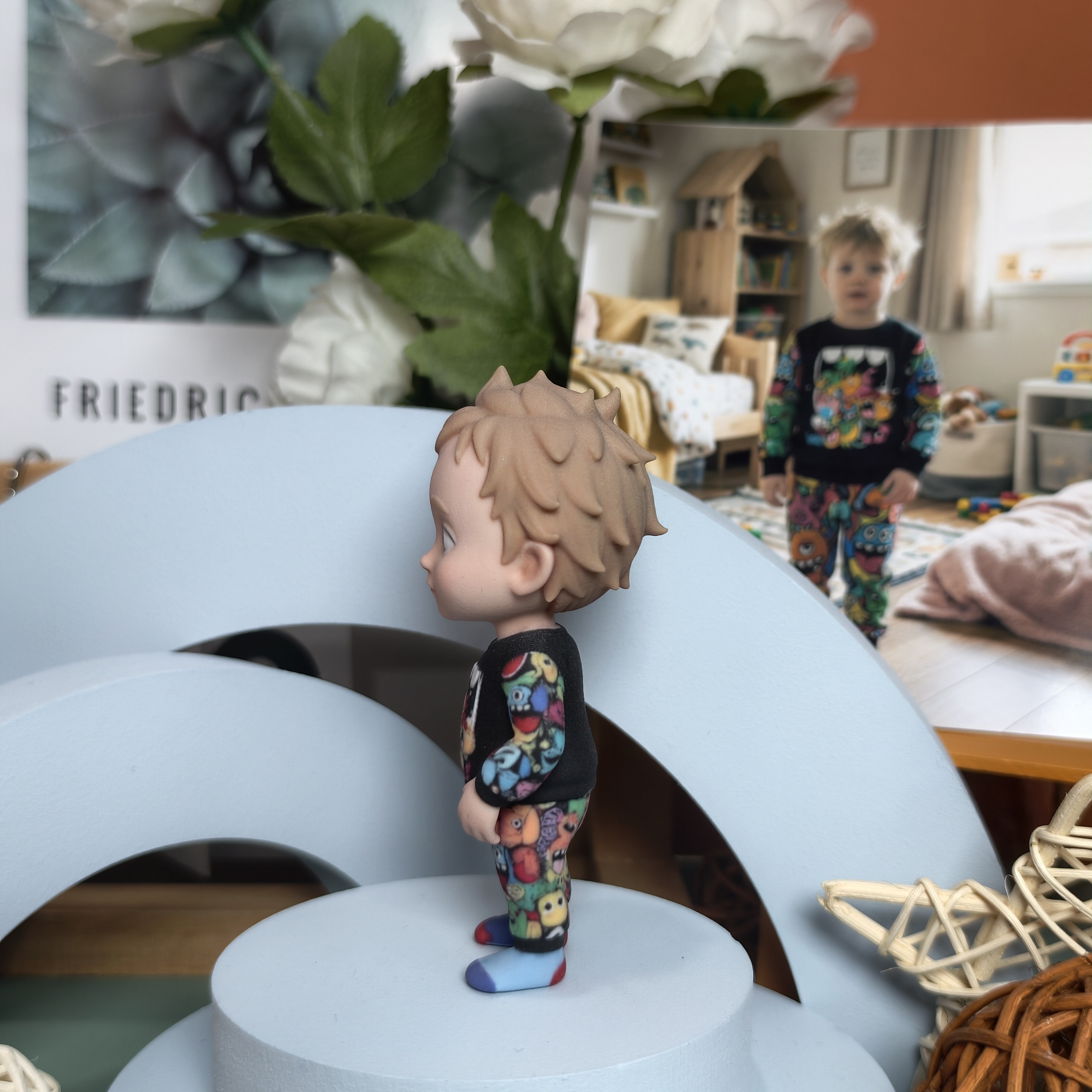 Custom Single Separate Chibi Style 3D Figurine – Professional Edition | KibiFig