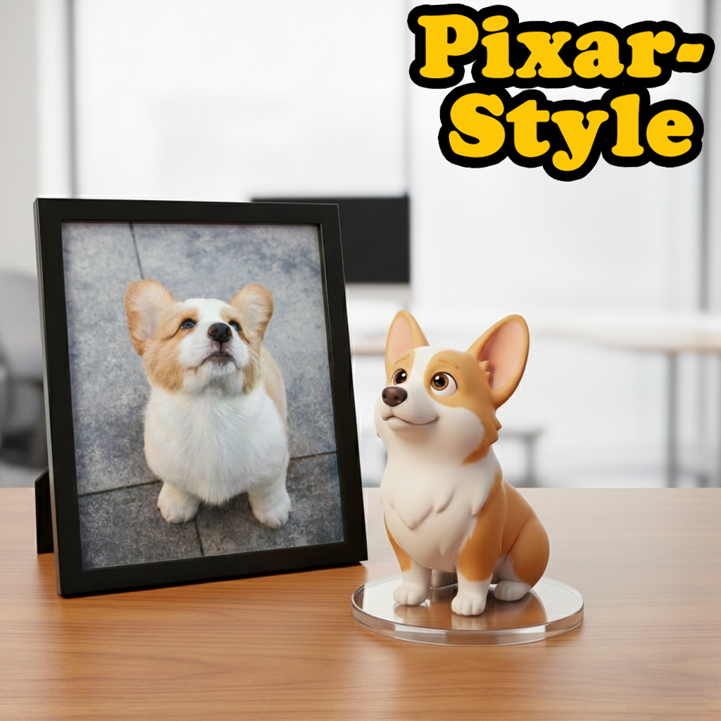 Cute Custom 3D Backpack Figure Made from Your Photo Ideal for Back to School Gifts | KibiFig