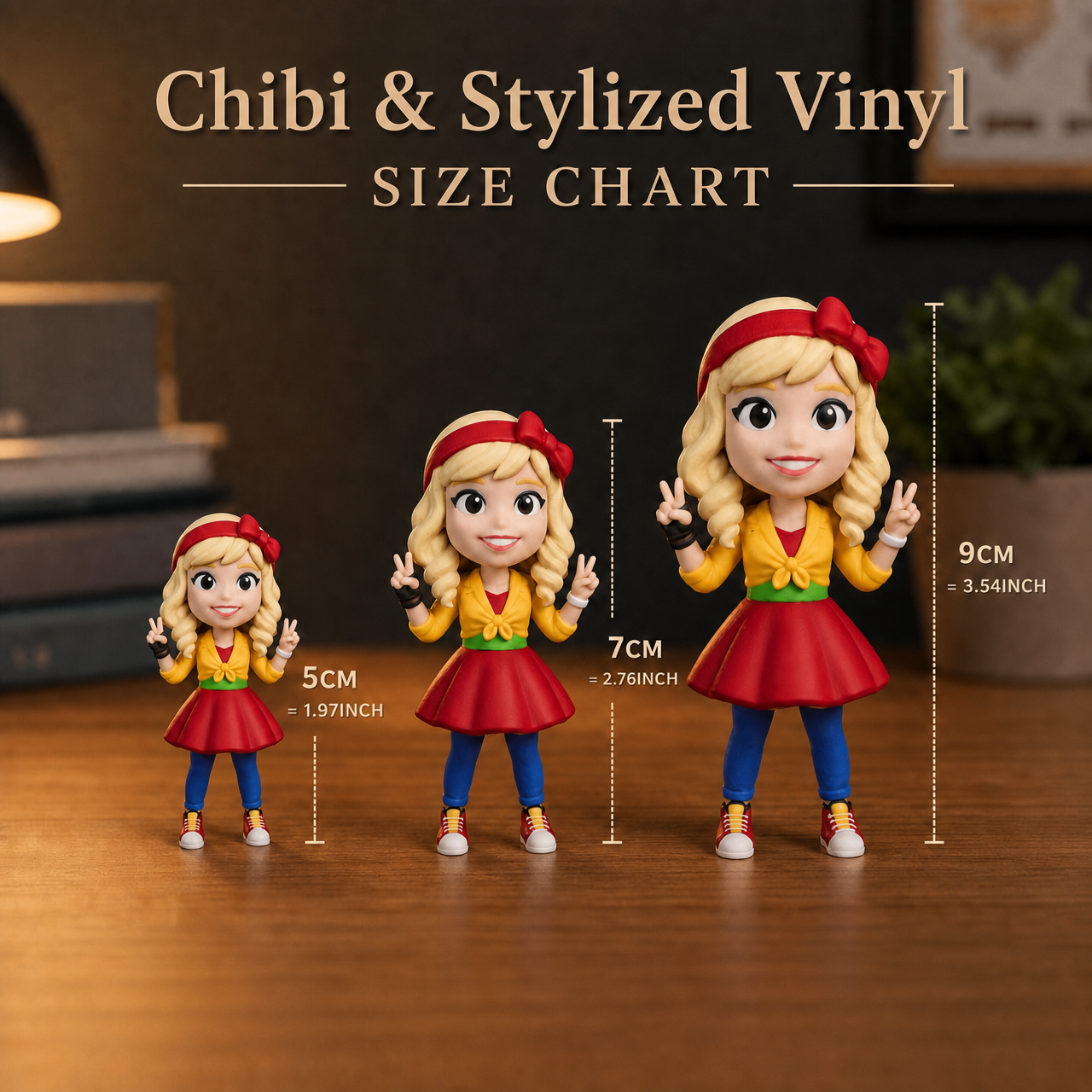 Custom Single Separate Chibi Style 3D Figurine – Professional Edition | KibiFig