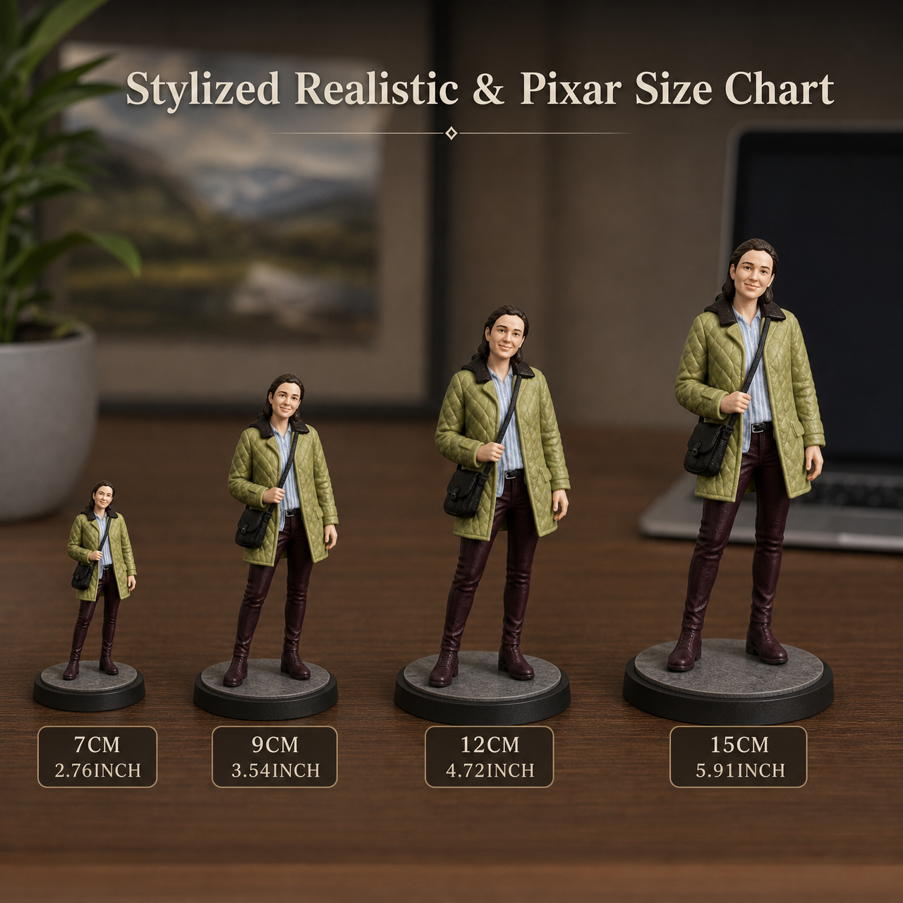 Custom Single Separate Chibi Style 3D Figurine – Professional Edition | KibiFig
