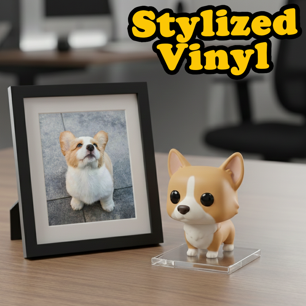 Cute Custom 3D Backpack Figure Made from Your Photo Ideal for Back to School Gifts | KibiFig