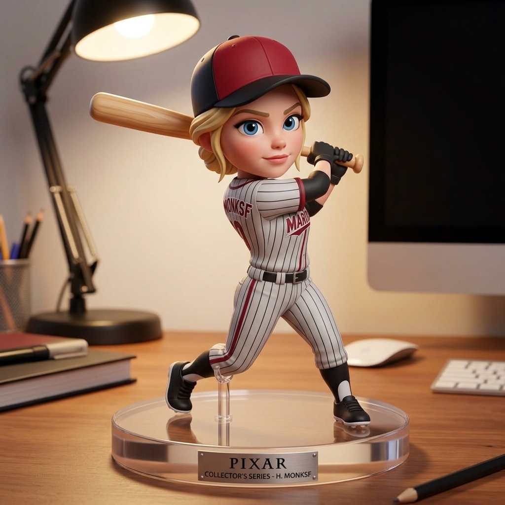 KibiFig Custom Baseball Motion Style 3D Character - Pro Version | KibiFig