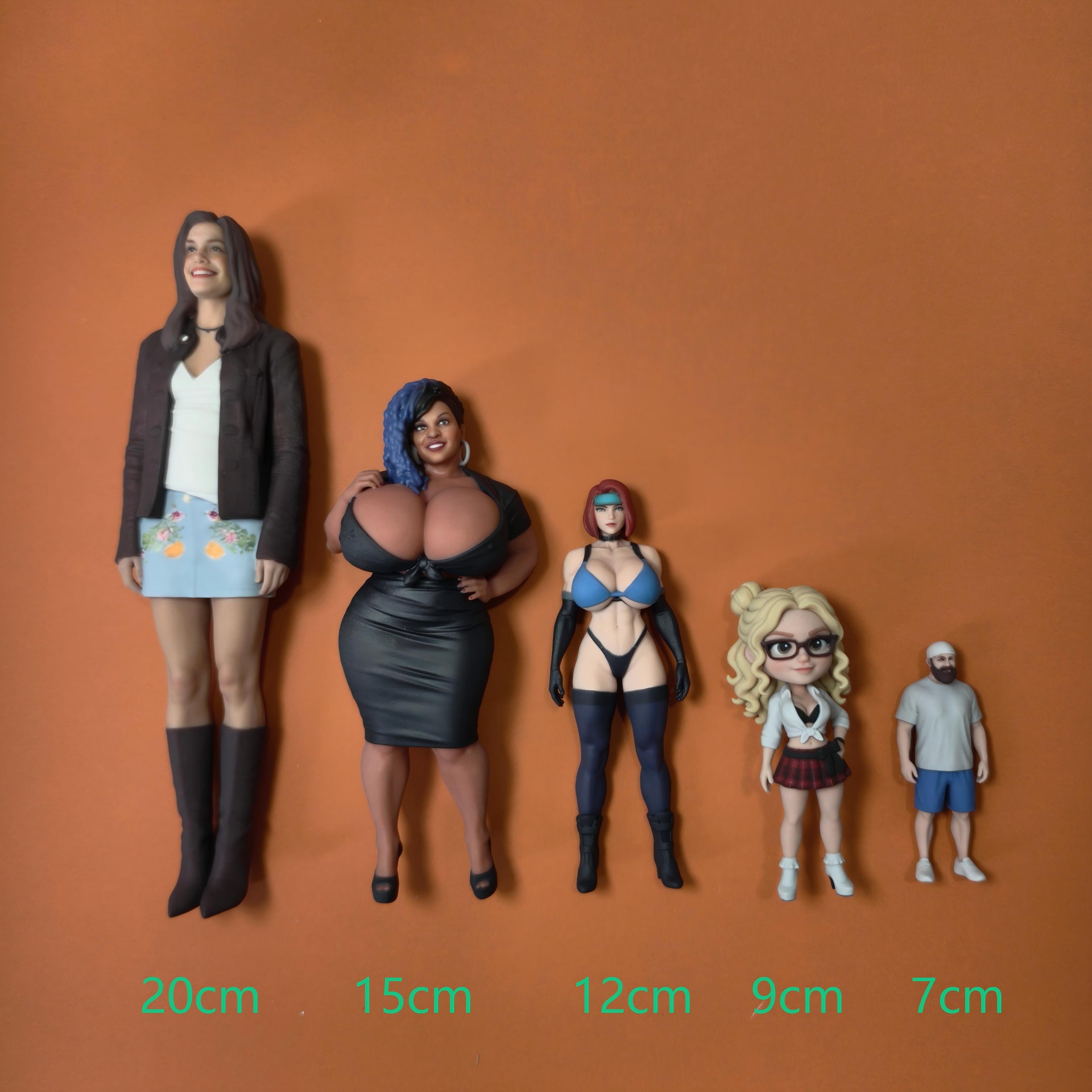 Custom Single Separate Chibi Style 3D Figurine – Professional Edition | KibiFig