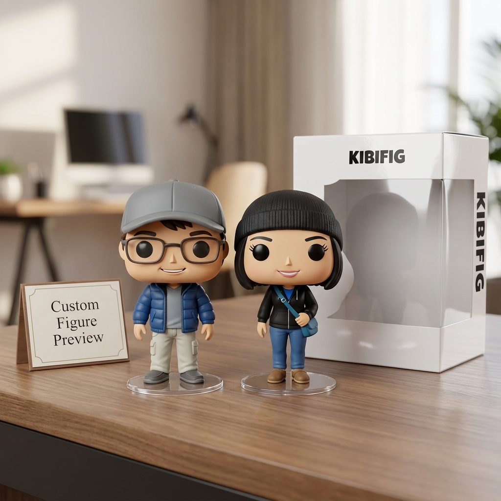 Custom Single Separate Chibi Style 3D Figurine – Professional Edition | KibiFig