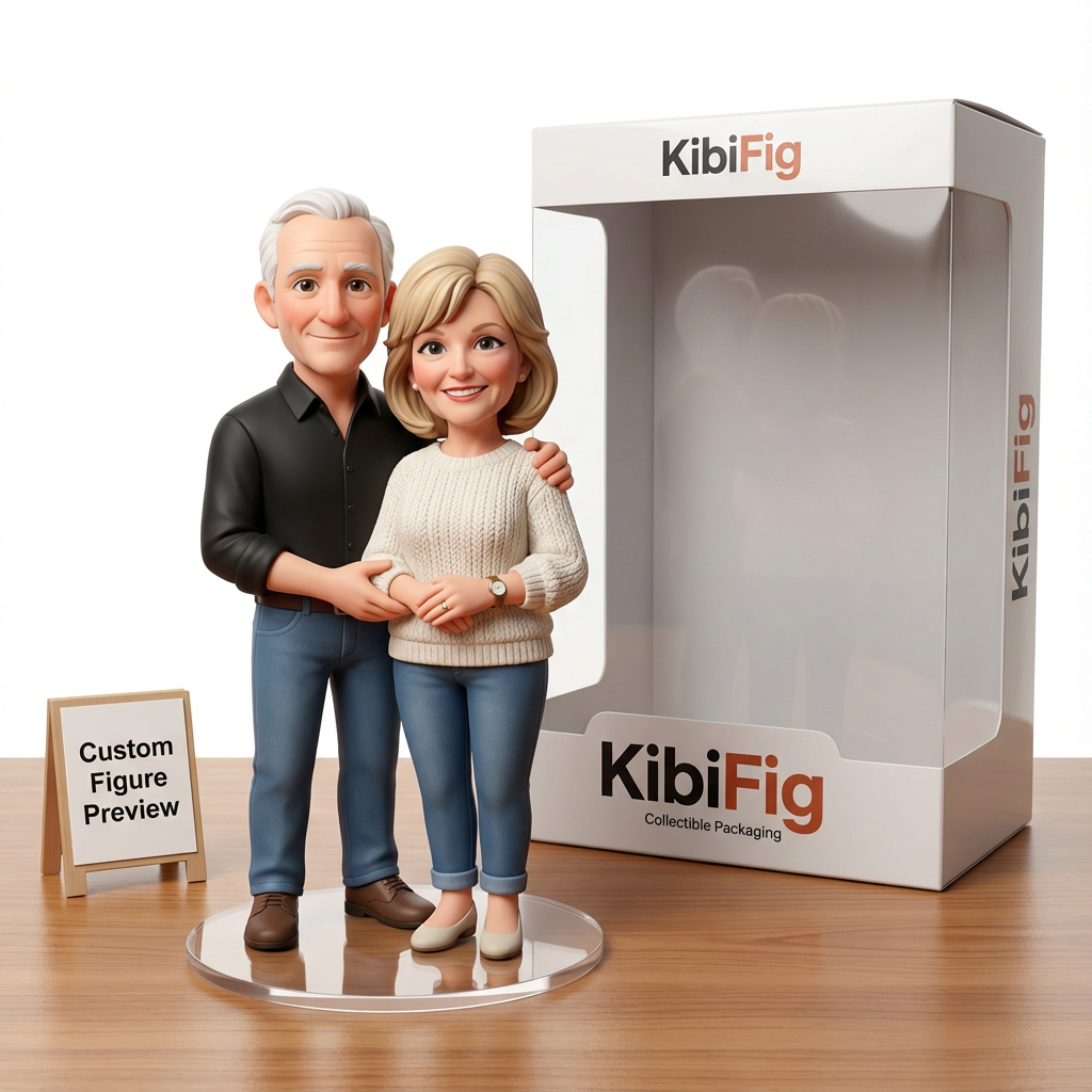 Custom Single Separate Chibi Style 3D Figurine – Professional Edition | KibiFig